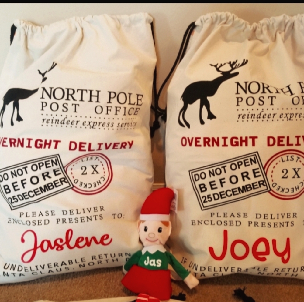 Personalized Christmas Santa sack